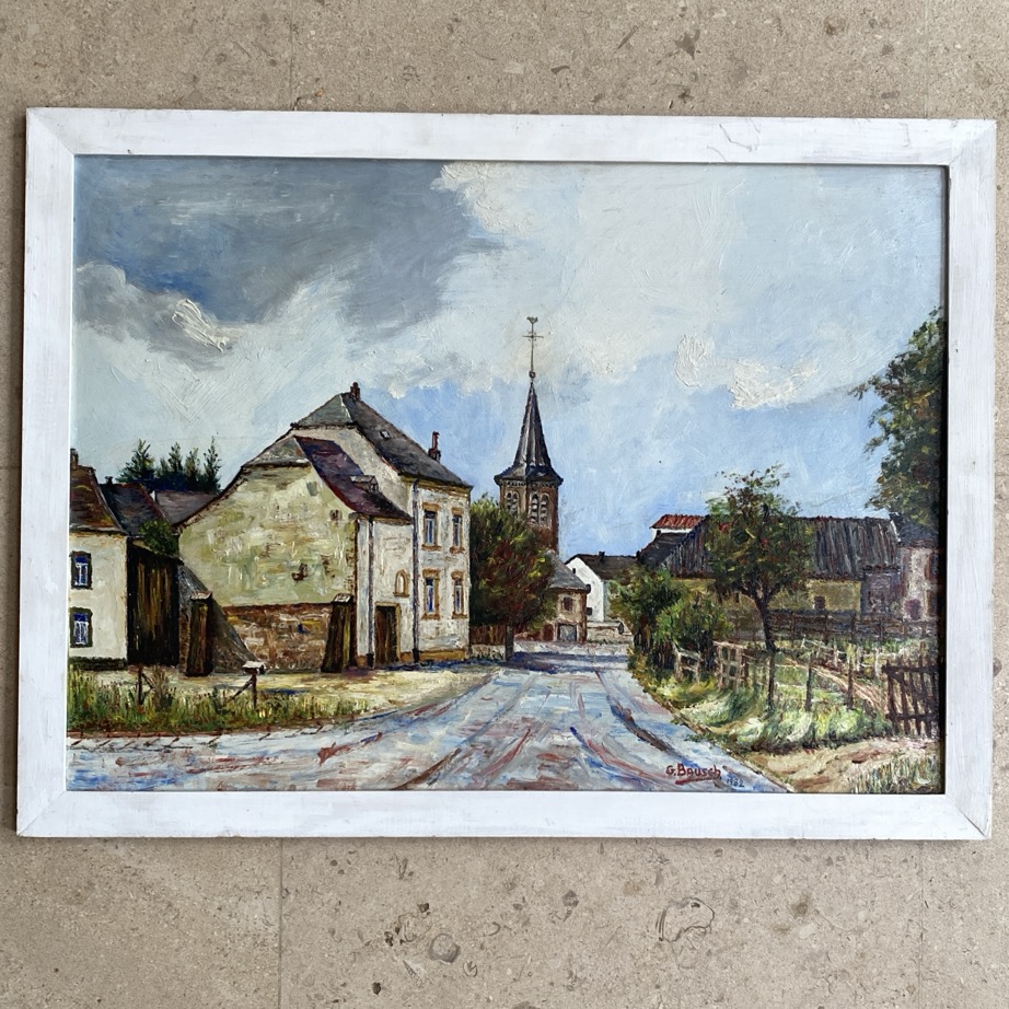 Collection de peintures, Vallée de l'Attert, Georges Bausch 1980 – Image 11