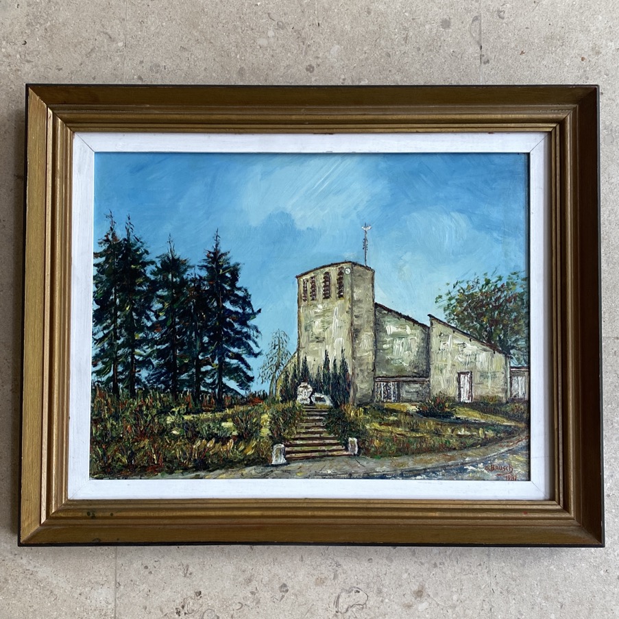 Collection de peintures, Vallée de l'Attert, Georges Bausch 1980 – Image 10