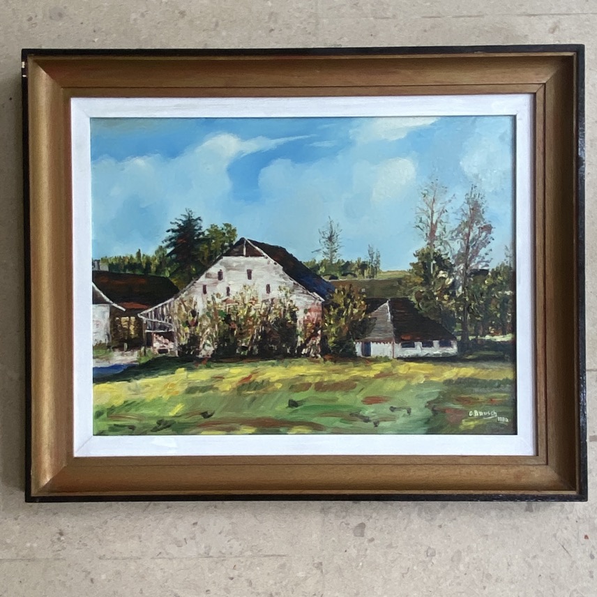 Collection de peintures, Vallée de l'Attert, Georges Bausch 1980 – Image 9