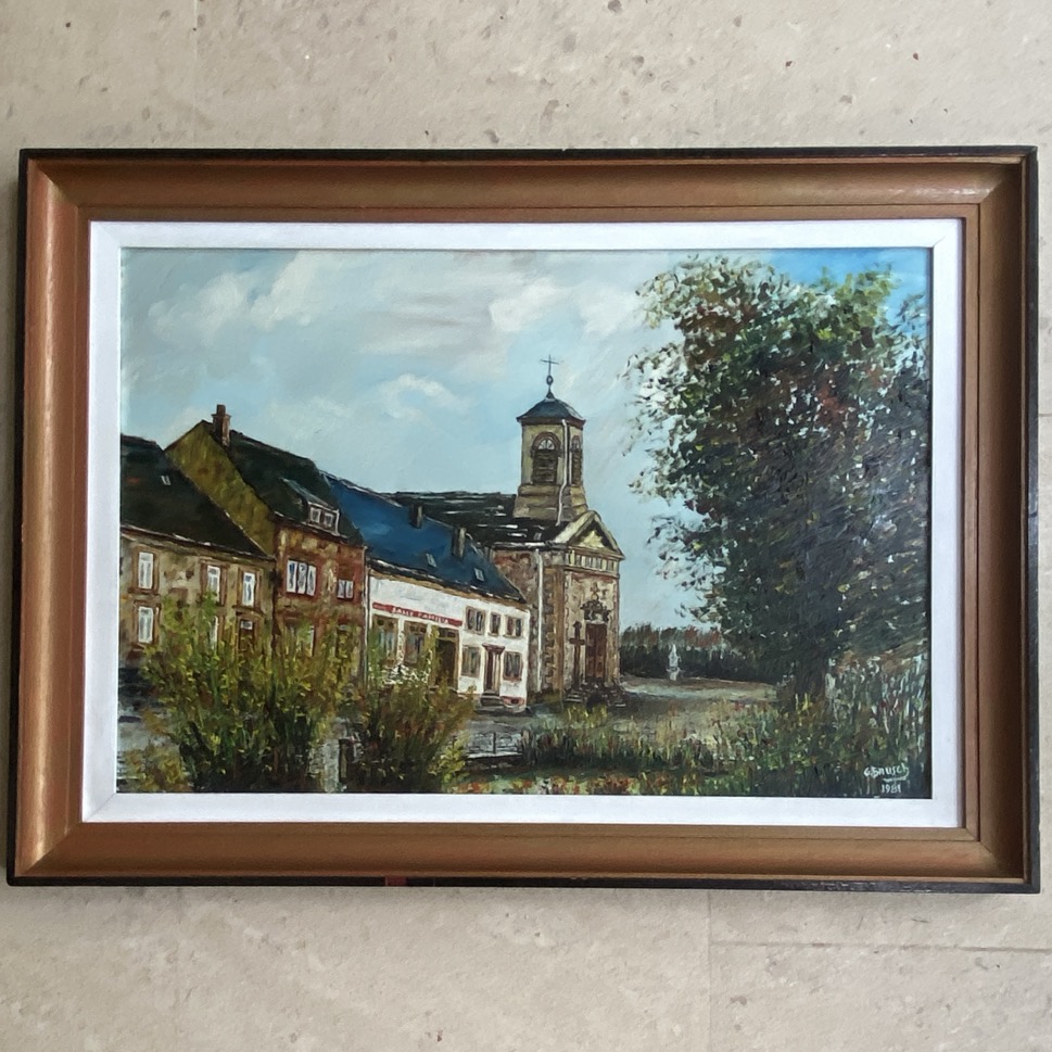 Collection de peintures, Vallée de l'Attert, Georges Bausch 1980 – Image 8