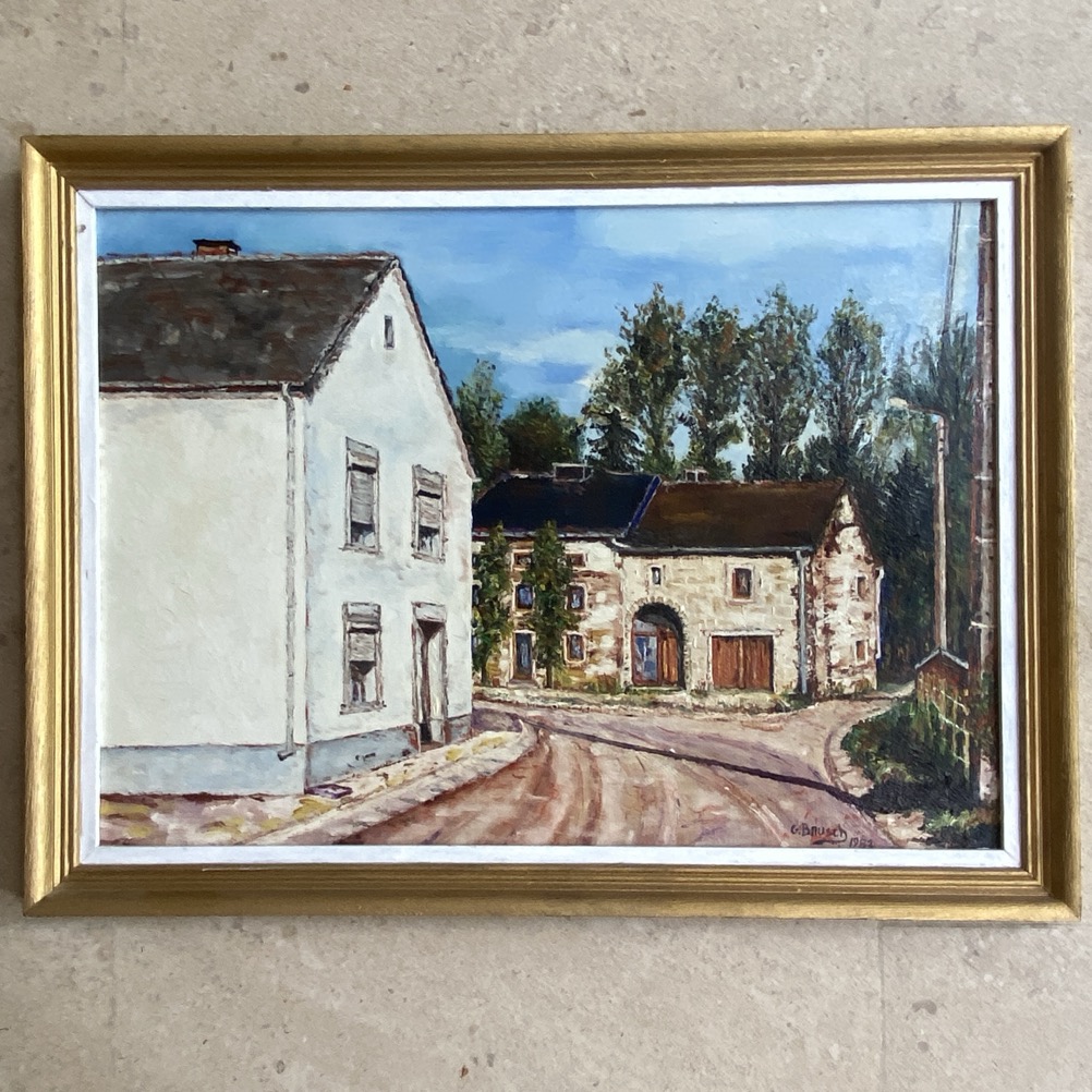 Collection de peintures, Vallée de l'Attert, Georges Bausch 1980 – Image 6