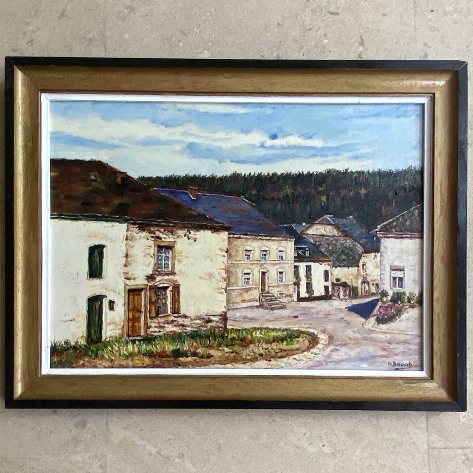 Collection de peintures, Vallée de l'Attert, Georges Bausch 1980 – Image 5