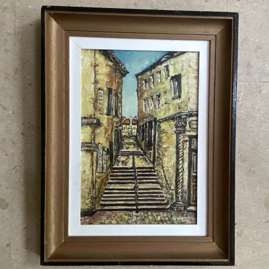Collection de peintures, Vallée de l'Attert, Georges Bausch 1980 – Image 3