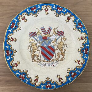 Assiette Athus, Emaux de Longwy