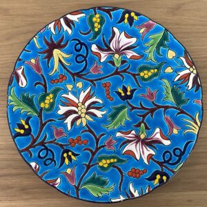 Assiette en Emaux de Longwy
