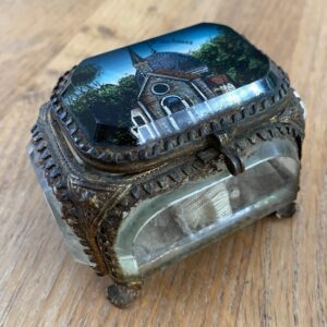 Boîte-vitrine à bijoux, 19è siècle