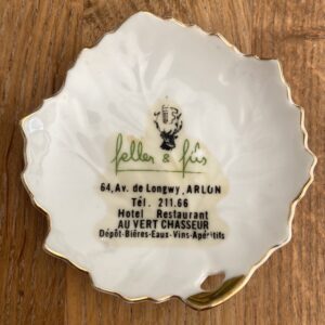 Coupelle publicitaire Feller & fils, Arlon