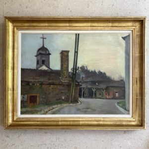 Peinture "Route vers Libramont", Marie Howet