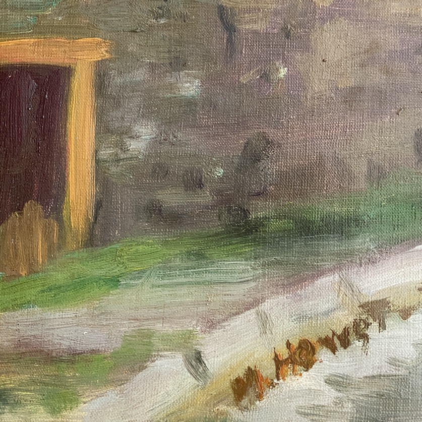 Peinture "Route vers Libramont", Marie Howet – Image 2