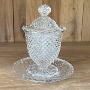 Moutardier en verre