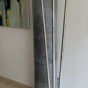 Porte-manteau en chrome, Willy van der Meeren pour Tuba, 1960