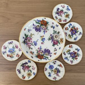 Ensemble Kéramis, Fleurs de Saxe