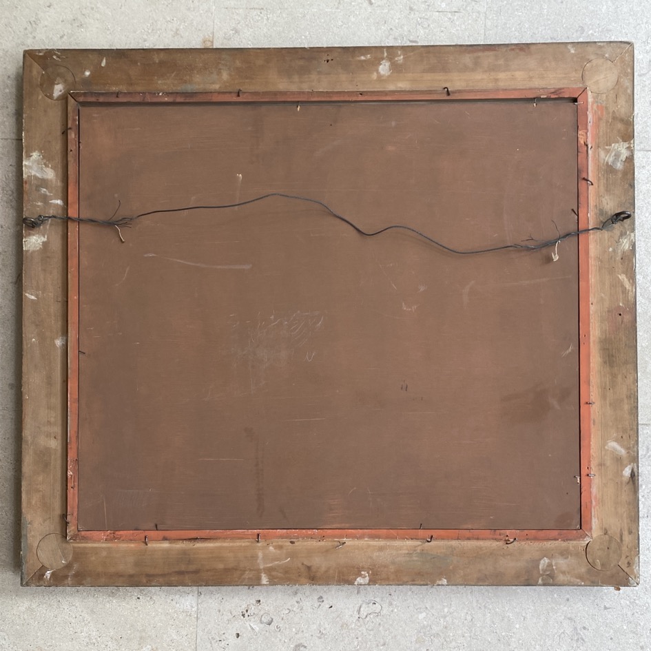 Peinture "Marais", Jacques Van den Seybergh, XXè siècle – Image 3