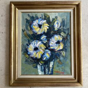 Peinture "Bouquet de fleurs", Marie-Huberte Moray