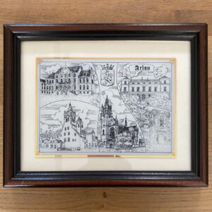 Tableau sur verre "Arlon"