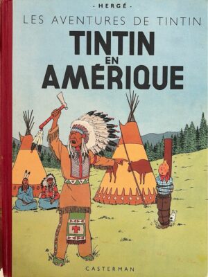 tintin en amérique 1948/ hergé