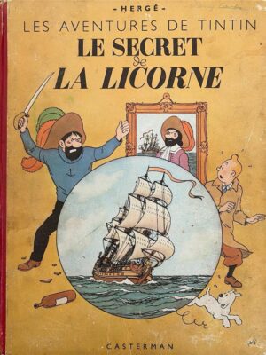 le secret de la licorne 1947/ hergé