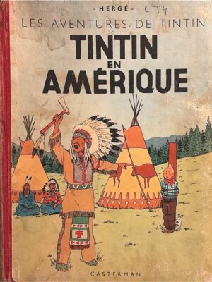 tintin en amérique 1948/ hergé