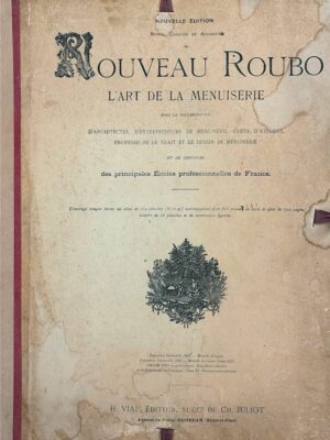 nouveau roubo l’art de la menuiserie /