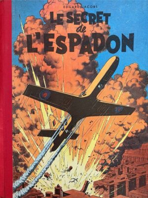 le secret de l'espadon 1950/ edgard jacobs