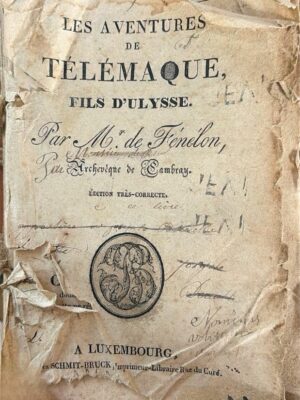 les aventures de télémaque , fils d'ulysse / françois de fénelon/ schmit-bruck