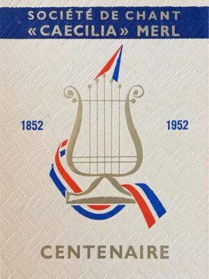 société de chant « caecilia » merl 1952-1952 /