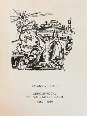 20e anniversaire cercle vocal bel-val-metzerlach 1960-1980 /