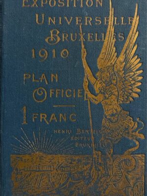 exposition universelle bruxelles 1910 plan officiel /