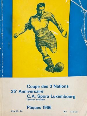 coupe des 3 nations c.a. spora luxembourg 1966 /